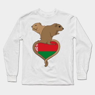 Gerbil Belarus (light) Long Sleeve T-Shirt